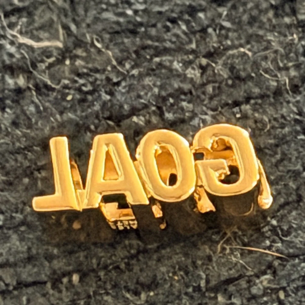 Authentic Pandora Goal Script Charm. - Picture 4 of 4